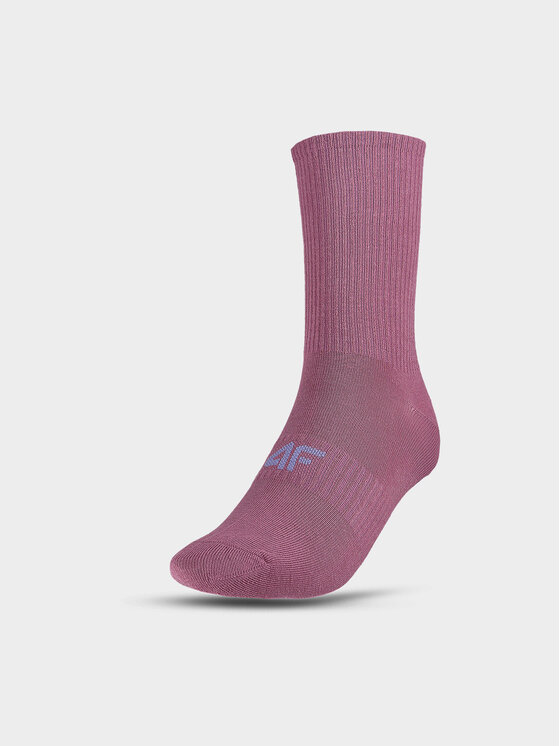 4F 4F Skarpety wysokie unisex 4FWAW24USOCU353 Kolorowy