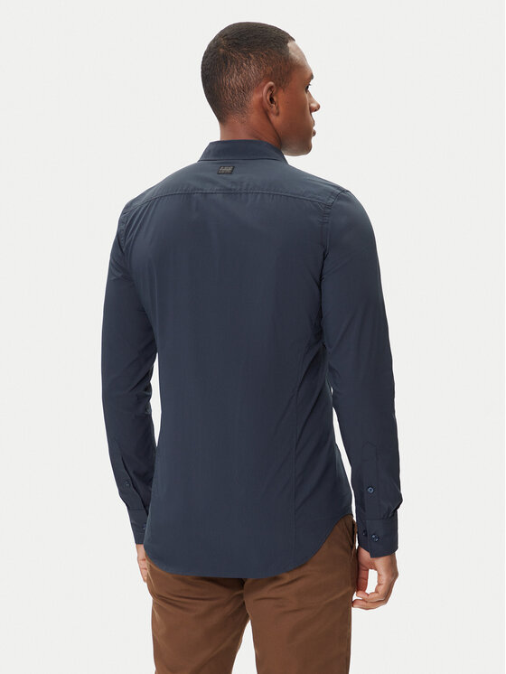 G-Star Raw G-Star Raw Košulja Uniform D25176-D321 Tamnoplava Slim Fit