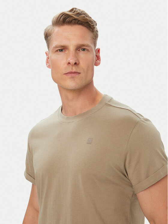 G-STAR G-Star Raw Marškinėliai Sustainable D16396-B353-2199 Žalia Relaxed Fit