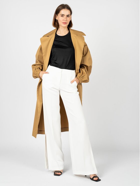Silvian Heach Silvian Heach Trencz GPP23517TR Brązowy Regular Fit
