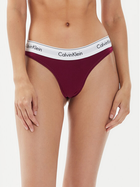 Calvin Klein Underwear Stringi 0000F3786E Violets