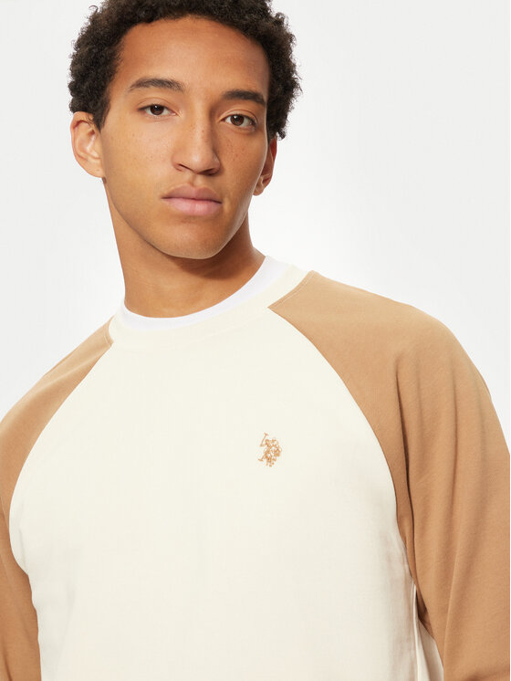 U.S. Polo Assn. U.S. Polo Assn. Felpa MUP0829 Beige Regular Fit