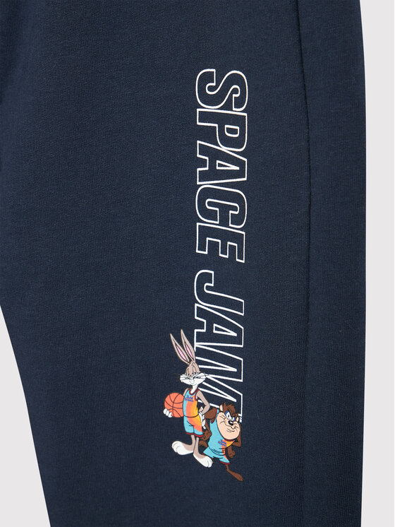 Hummel Hummel Παντελόνι φόρμας SPACE JAM On 215874 Σκούρο μπλε Regular Fit