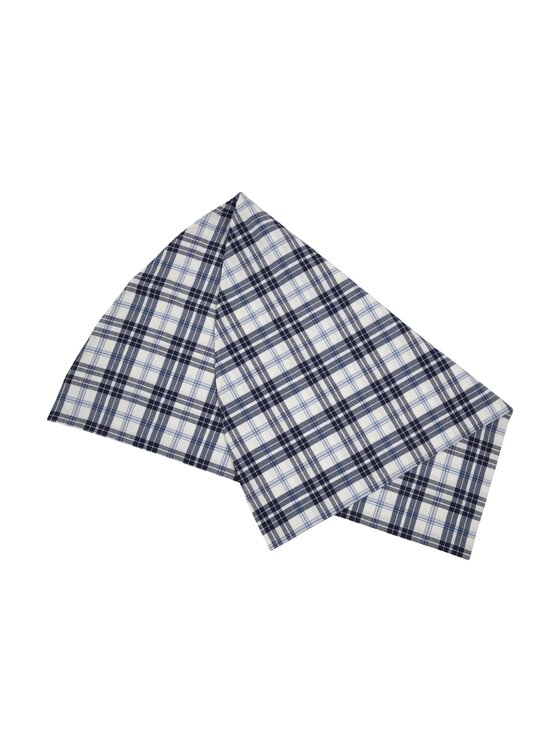 Roseberry Home Roseberry Home Obrus Blue Plaid Biały