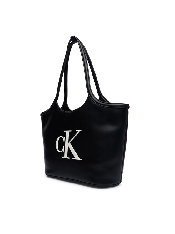 Calvin Klein Calvin Klein Torebka Bold Ck LV04F3562G Czarny
