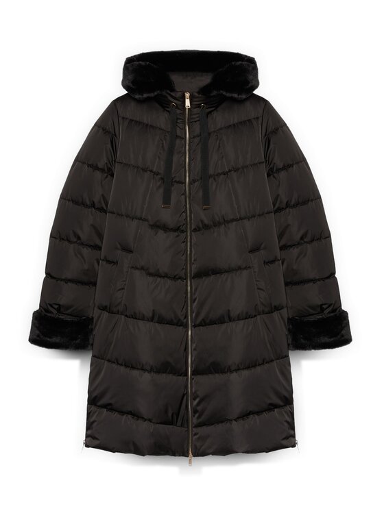 Fiorella Rubino Fiorella Rubino Giubbotto piumino F441T001342N033 Nero Slim Fit