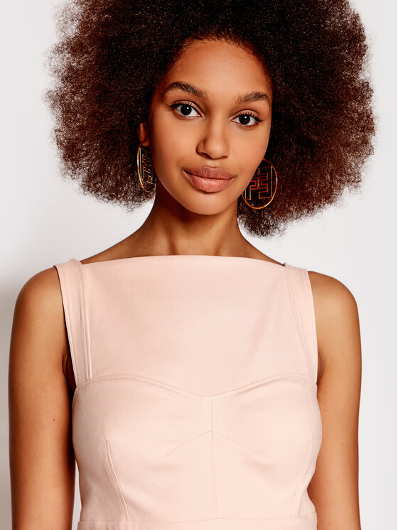 Ted Baker Ted Baker Cocktail obleka Klarika 259982 Roza Regular Fit