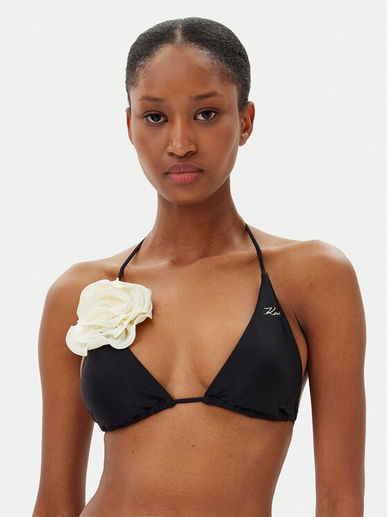 KARL LAGERFELD KARL LAGERFELD Vrchní část bikin A2W46056 Černá