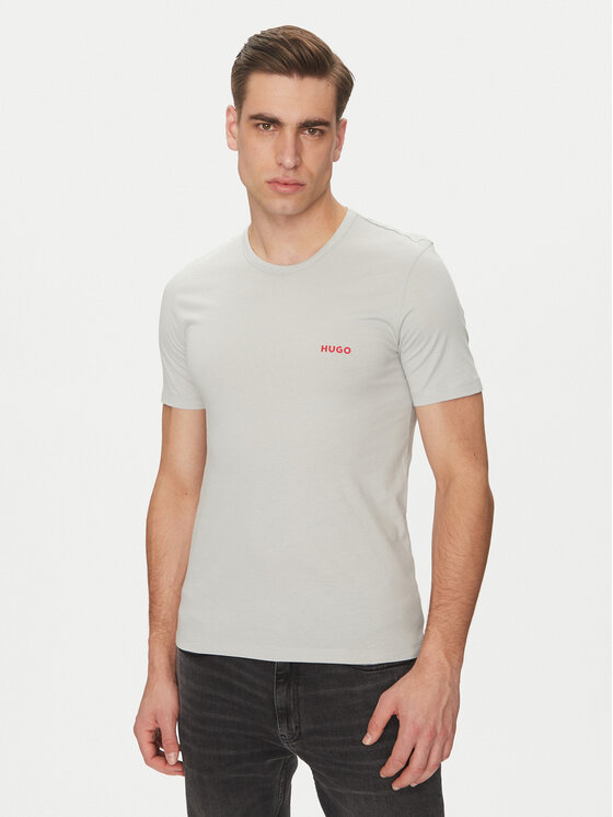 HUGO HUGO Súprava 3 tričiek T-Shirt Rn Triplet P 50532811 Farebná Regular Fit