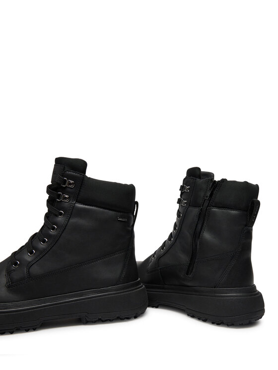 Geox Geox Schnürstiefeletten D46XMB 08511 C9999 Schwarz