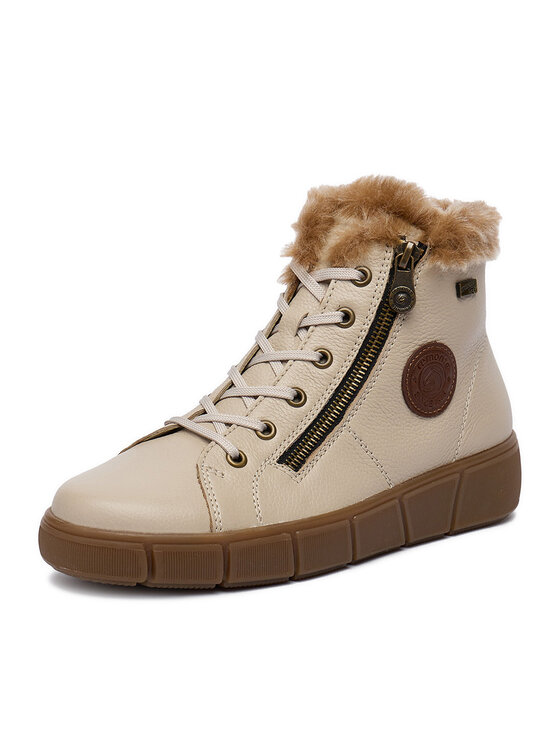 Remonte Remonte Schnürschuhe CEO-D1T72-60 Beige