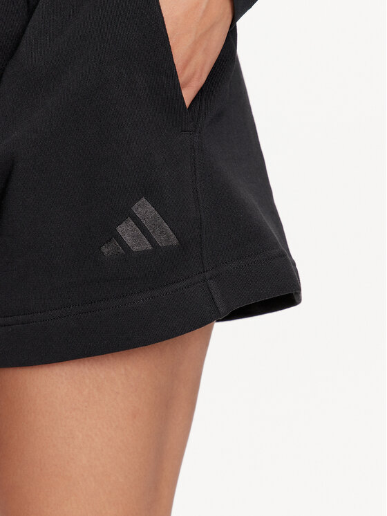 adidas adidas Sportske kratke hlače ALL SZN French Terry JJ4920 Crna Loose Fit