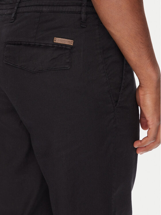 Baldessarini Baldessarini Kalhoty z materiálu B1 16849.2266 Černá Regular Fit