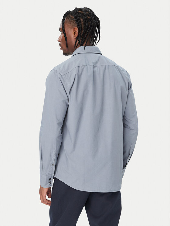 BOSS BOSS Риза Relegant 50518304 Тъмносин Regular Fit