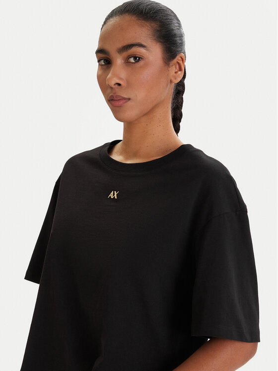 Armani Exchange Armani Exchange Футболка XW001836 AF10356 UC001 Чорний Regular Fit