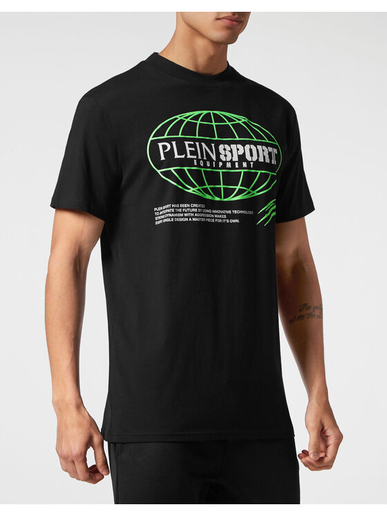Plein Sport Plein Sport T-Shirt 2127 Czarny Regular Fit