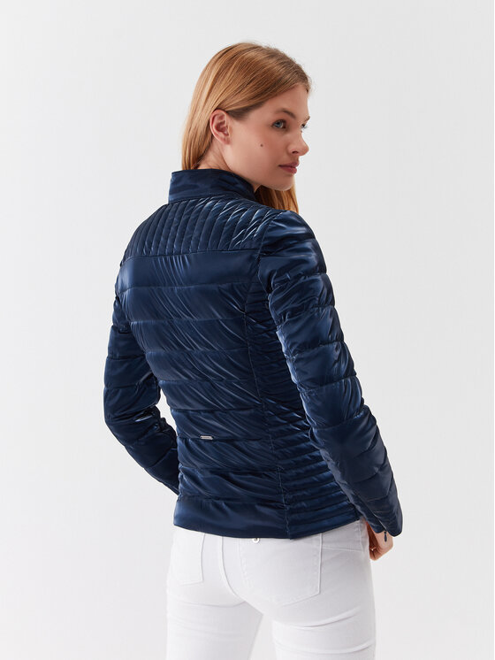 Guess Guess Prechodná bunda New Vona W3YL14 WFJ10 Tmavomodrá Regular Fit