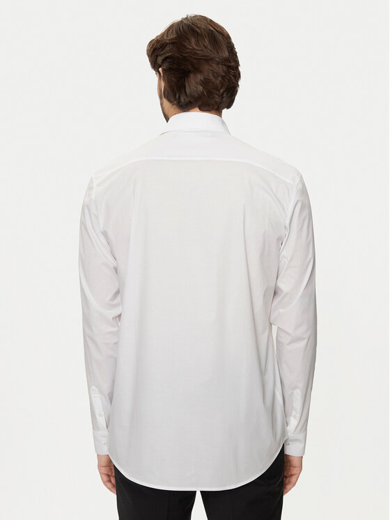 KARL LAGERFELD KARL LAGERFELD Marškiniai 605951 544600 Balta Regular Fit
