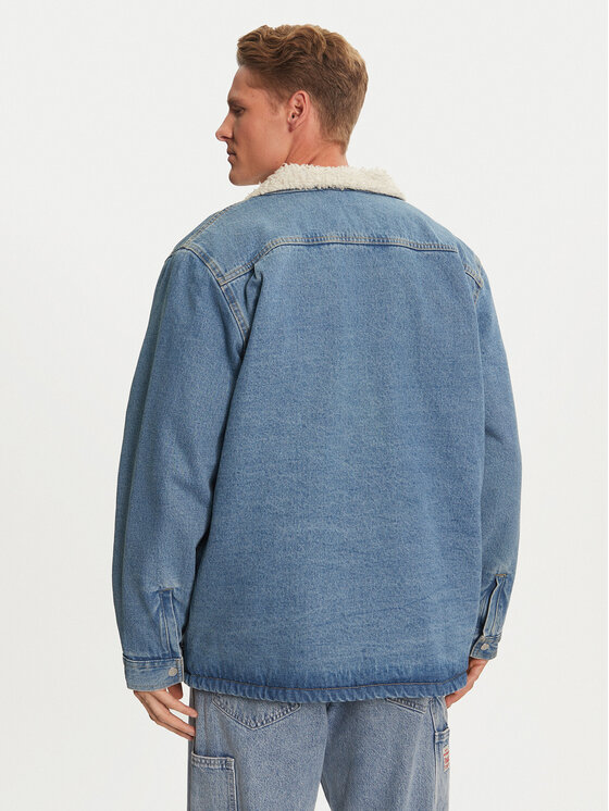 Vans Vans Τζιν μπουφάν Drill Chore VN000K4X Μπλε Regular Fit