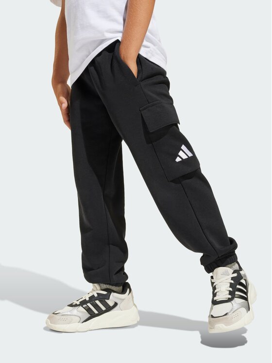 adidas adidas Spodnie materiałowe 164905 Czarny Regular Fit