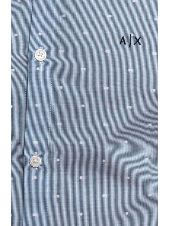Armani Exchange Armani Exchange Košile 6RZC11 ZNYSZ 51AL Modrá Slim Fit