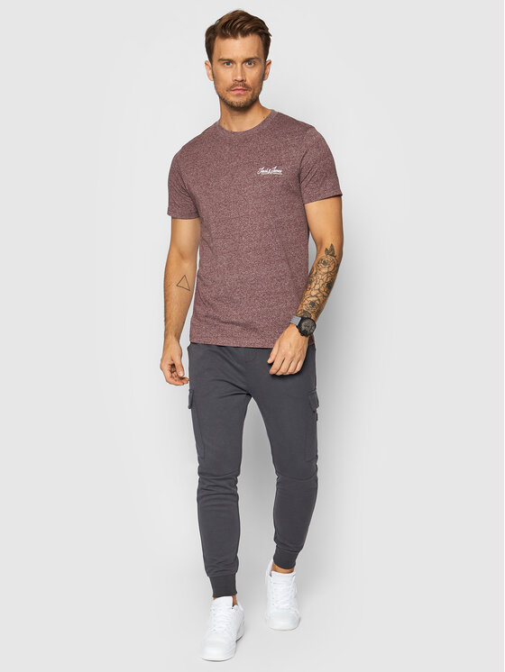 T-shirt Tons 12186758 Bordeaux Standard Fit