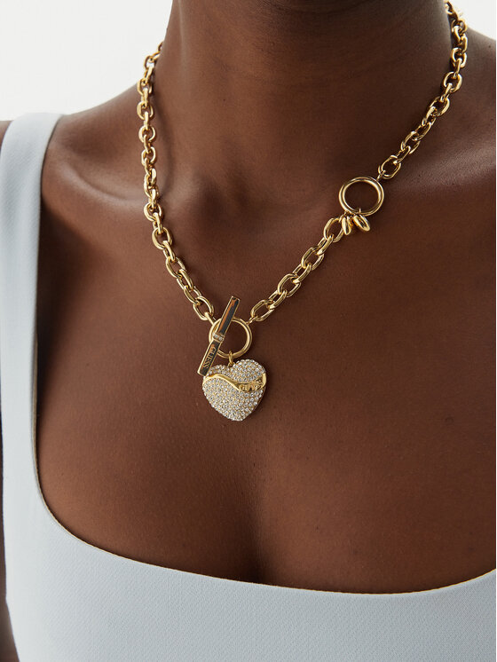 Guess Guess Kaklo papuošalas JUBN04 494JW Auksinė