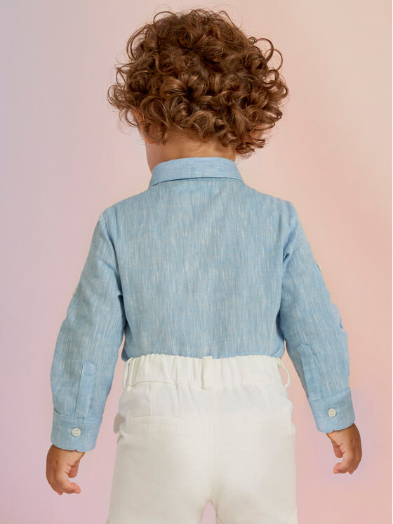 Abel & Lula Abel & Lula Srajca 5118 Modra Regular Fit