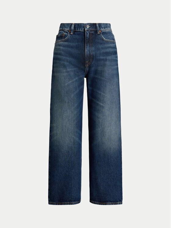 Polo Ralph Lauren Polo Ralph Lauren Džinsai 211969378001 Tamsiai mėlyna Wide Leg