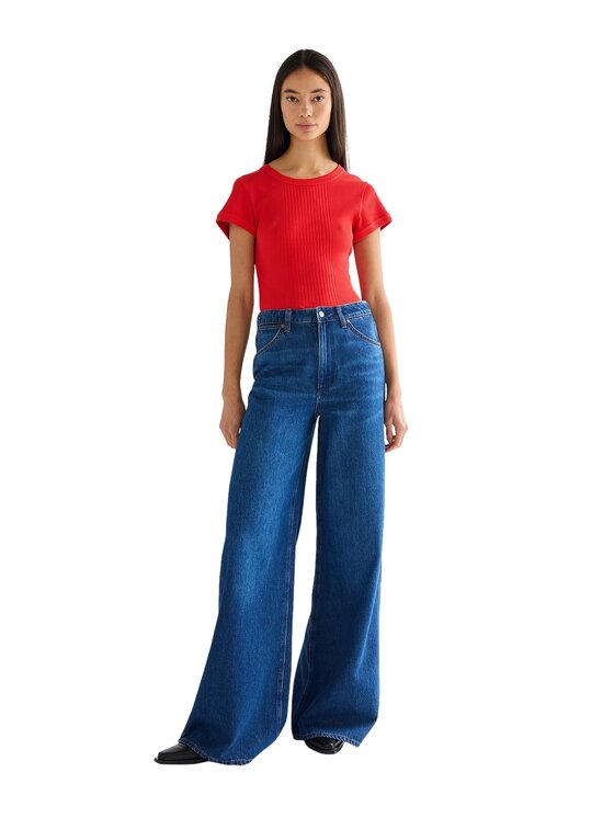 Wrangler Wrangler Jeansy 112378704 Niebieski Loose Leg