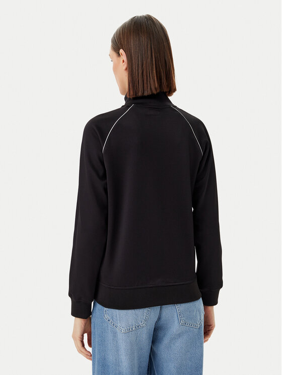 Guess Jeans Guess Jeans Sweatshirt W5GQ38 KB212 Schwarz Regular Fit