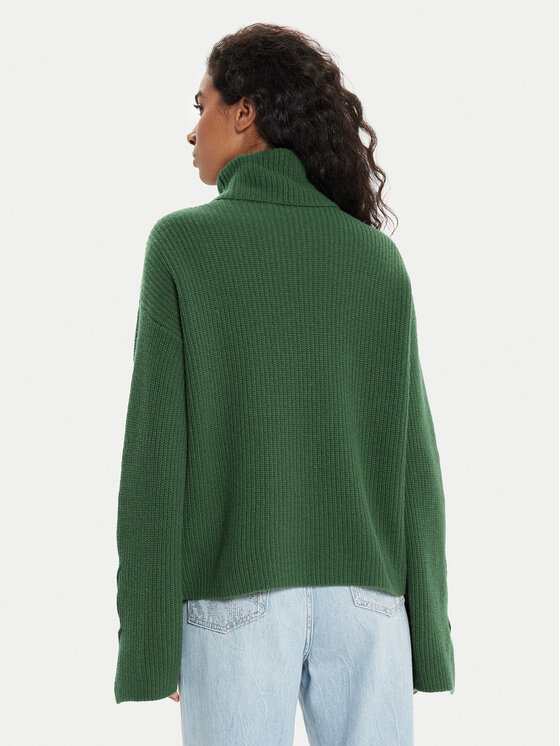 United Colors Of Benetton United Colors Of Benetton Golf 1244D203D Roheline Regular Fit