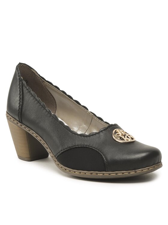 Rieker Rieker Halbschuhe 40910-00 Schwarz
