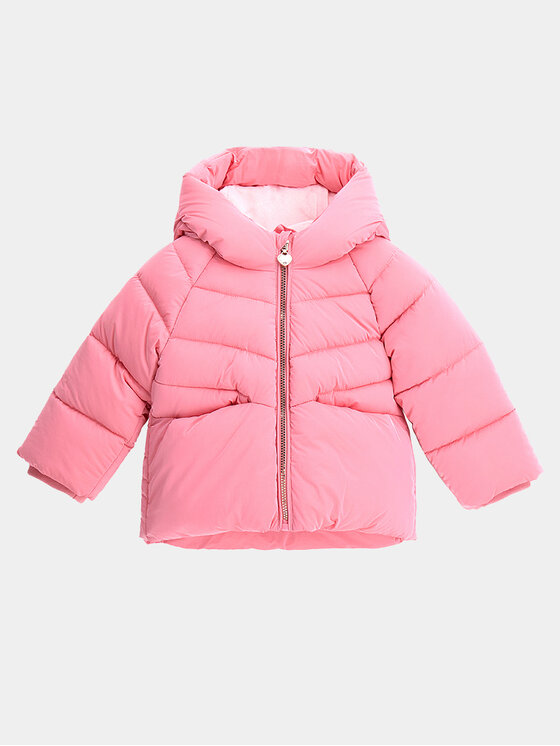 Original Marines Geacă din puf DDA1457NF Roz Regular Fit