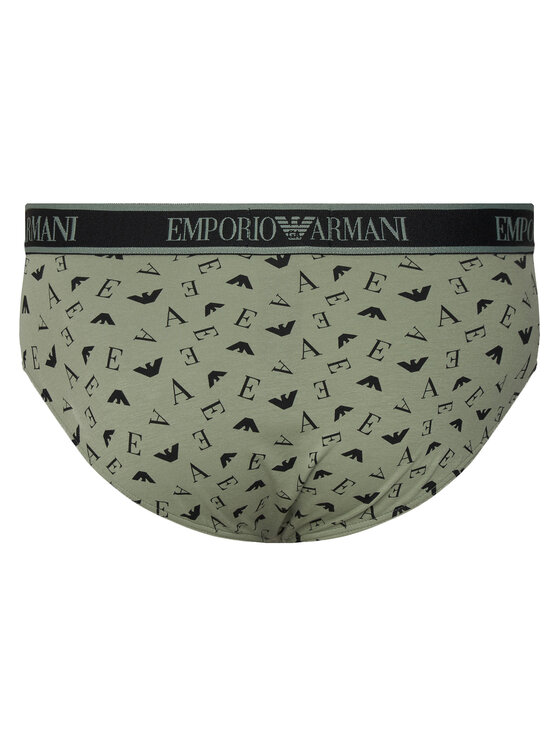 Emporio Armani Underwear Emporio Armani Underwear Set slip gaćica﻿ EM000258 AF25019 M5155 Zelena