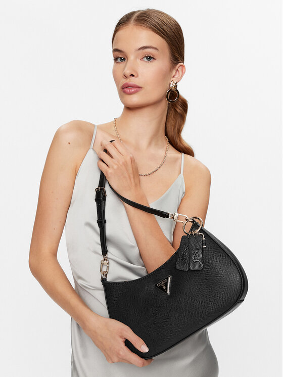 Guess Guess Τσάντα Noelle (ZG) HWZG78 79180 Μαύρο