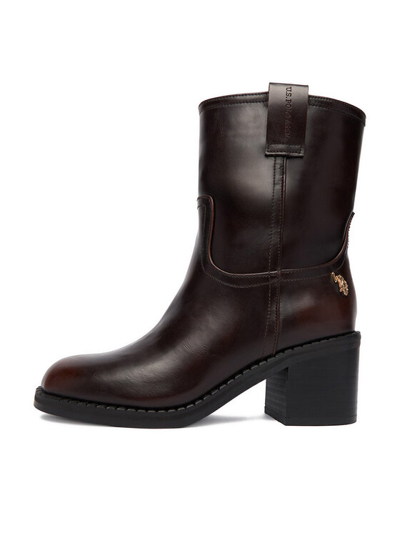 U.S. Polo Assn. U.S. Polo Assn. Botki EO-KATIA001W/EY1 Brązowy