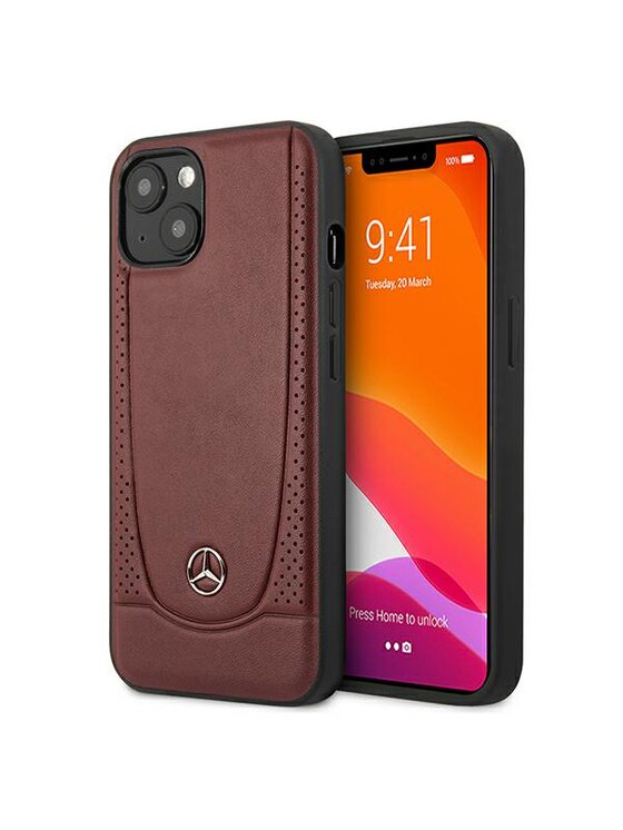 Mercedes-Benz Mercedes-Benz Etui na telefon iPhone 13 mini Czerwony