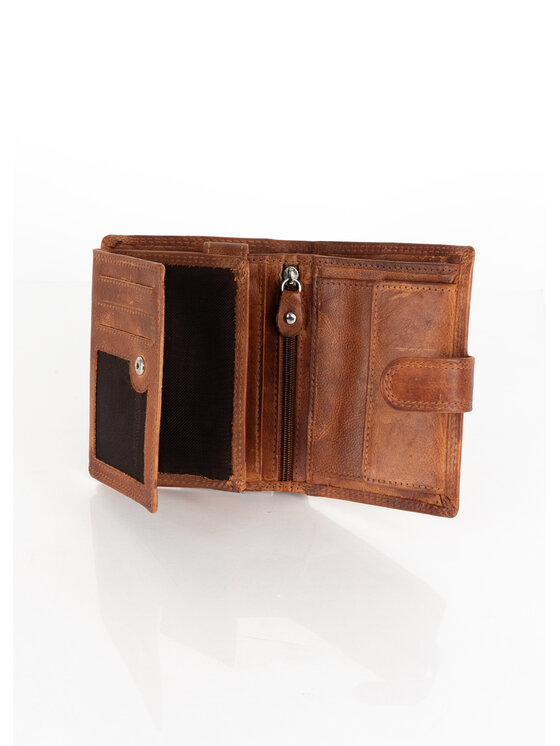 Mustang Mustang Portafoglio da uomo DENIMO HIGH WALLET Marrone