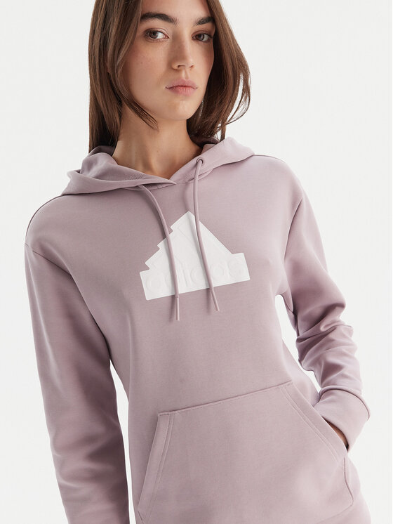 adidas adidas Суитшърт Future Icons Badge of Sport IS3641 Виолетов Regular Fit