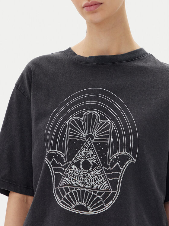 JDY JDY T-Shirt Carla 15341561 Czarny Regular Fit