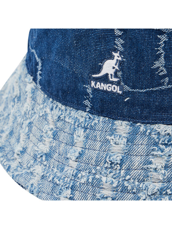 Kangol Kangol Klobouk Denim Mashup Bucket K5296 Tmavomodrá