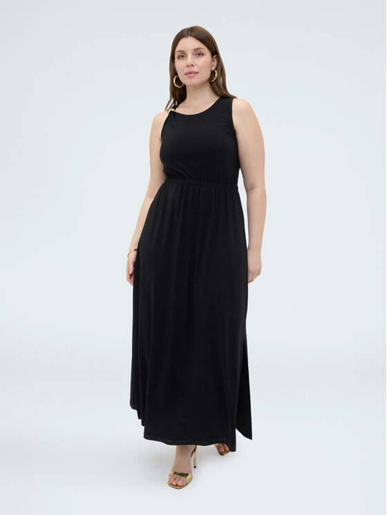 Fiorella Rubino Fiorella Rubino Sukienka wieczorowa 7017L001189N033 Czarny A-Line Fit