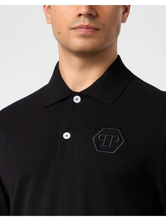 PHILIPP PLEIN PHILIPP PLEIN Polo 31301 Nero Slim Fit