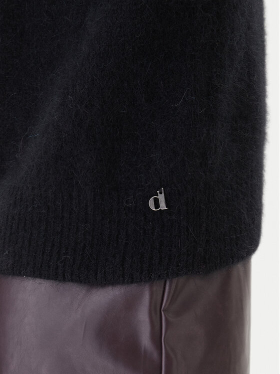Dixie Dixie Pulover M277Y065A 1900 Črna Regular Fit