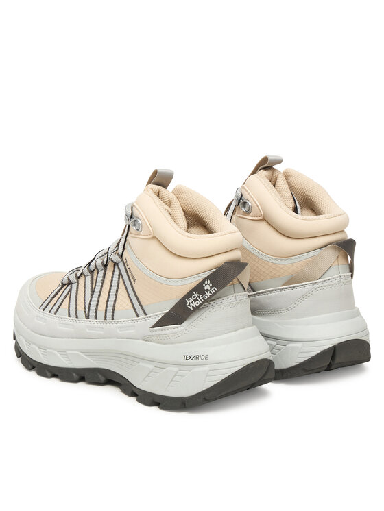 Jack Wolfskin Jack Wolfskin Трекінгові черевики Wild Hike Texapore Mid A65580 Écru