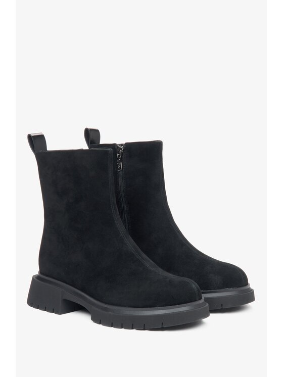 Estro Estro Μποτάκια ER00115867 Μαύρο