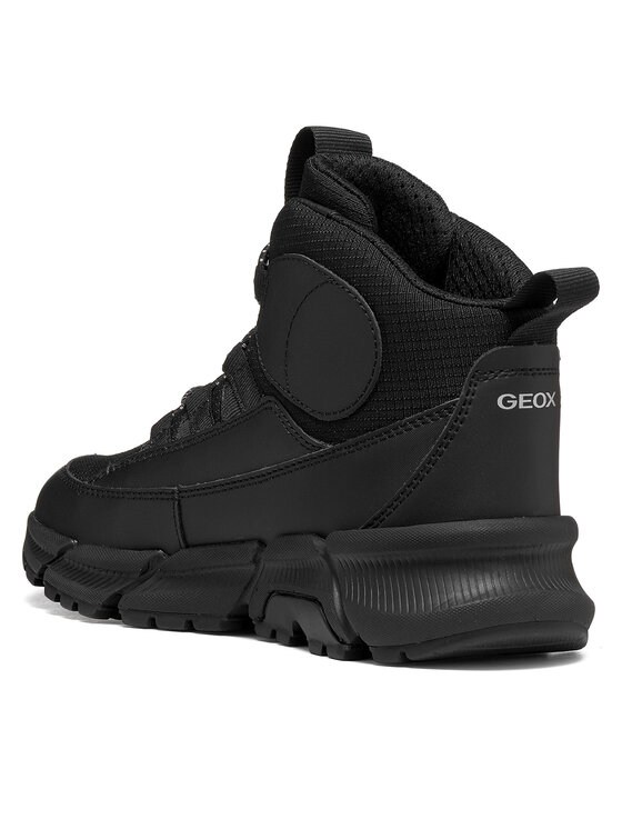 Geox Geox Kotníková obuv J Flexyper Plus Boy B Abx J66LCF 0FUCE C9999 S Černá