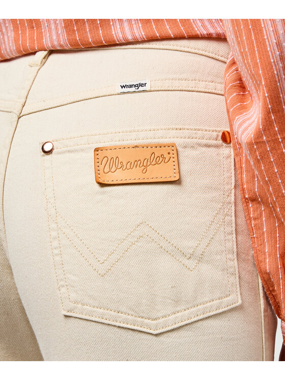 Wrangler Wrangler Jeansy Sunset Beżowy Straight Leg