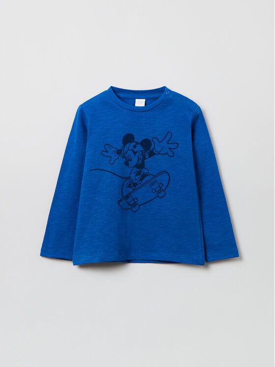 OVS OVS Majica DISNEY 1621223 Tamnoplava Regular Fit